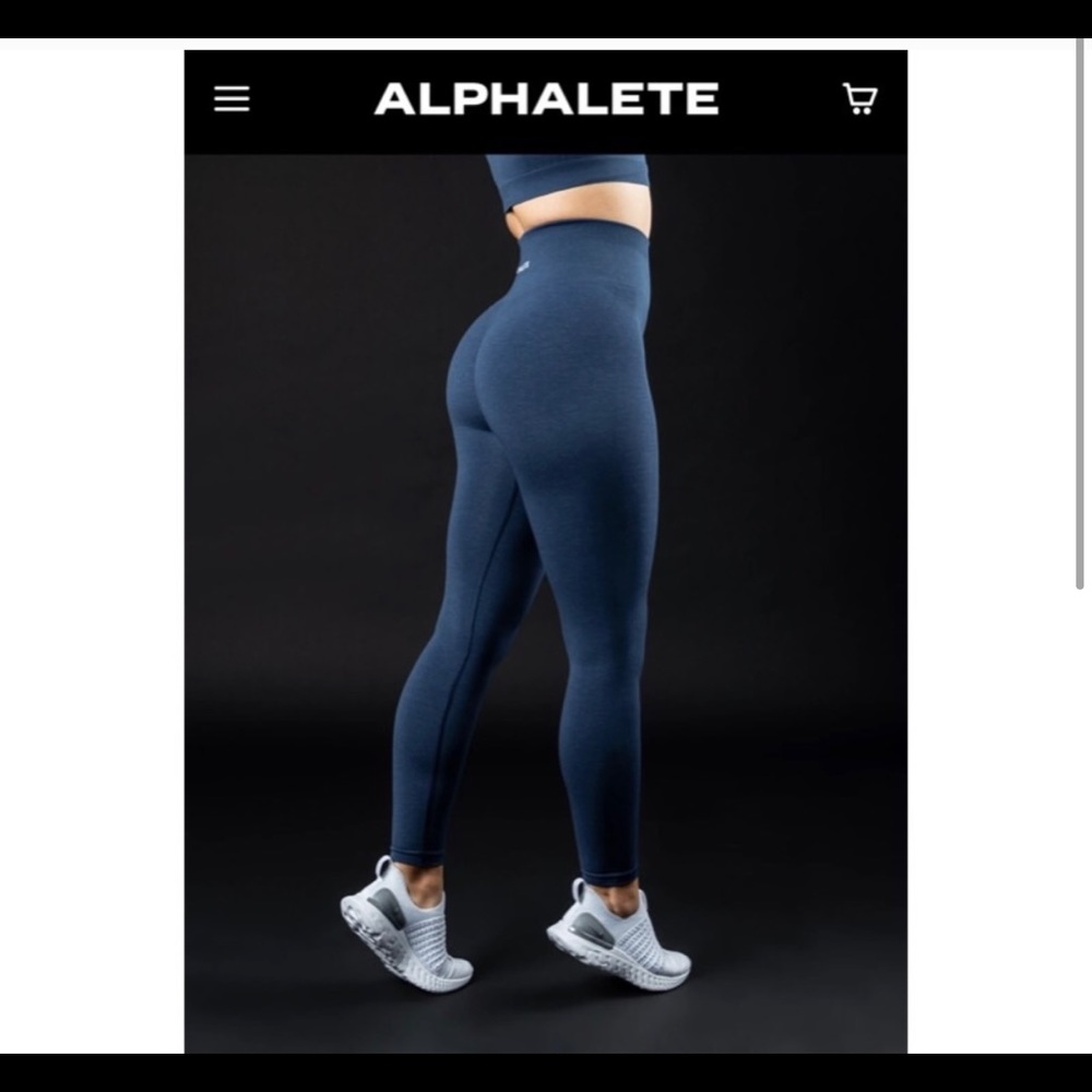 Amplify alphalete leggings in Oceania